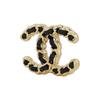Chanel 24K  Pattern Decoration Brooch Women accessories Black ABD838B17149NZ521