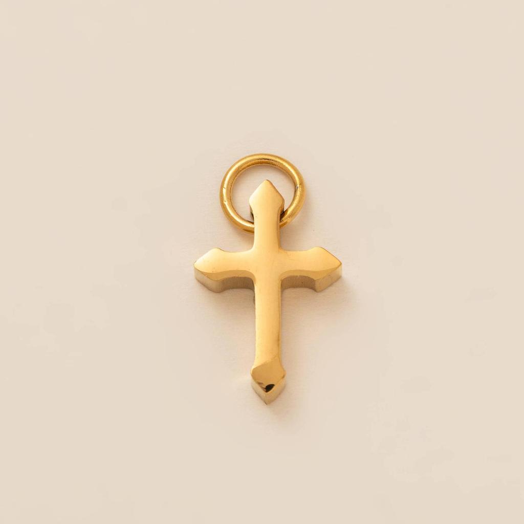 18K Gold Retention Stainless Steel Star Cloud Pendant DIY Accessory