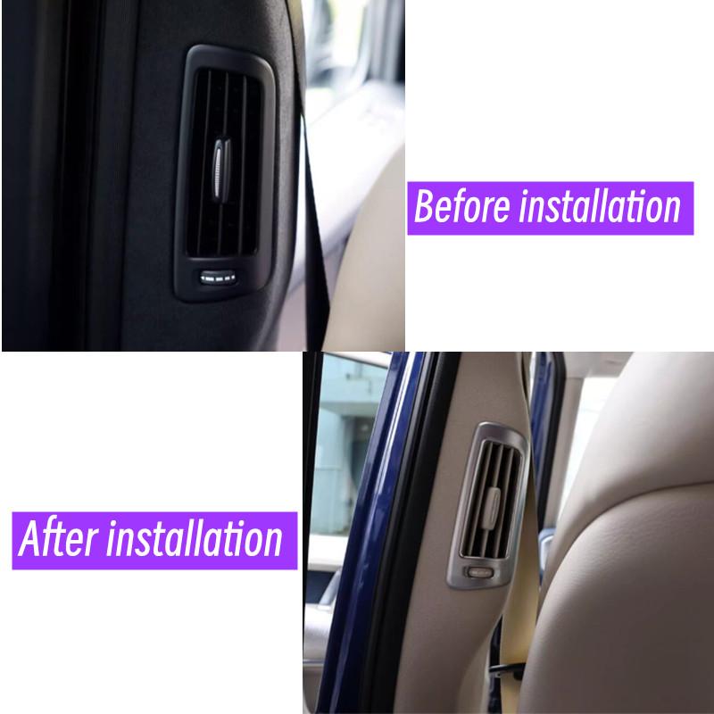 Car Styling B Pillar Air Conditioning Air Outlet Frame Cover Trim Accessories For Mercedes Benz G Class W464 G500 G63