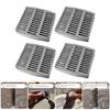 Pack of 40 Weep Hole Vent Covers Steel Brick Wall Weep Vent Covers set Comprehensive Steel Weep Hole Covers for House