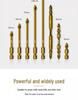 S3 Impact-Resistant Titanium Magnetic Phillips Bit for High Torque Electric Drills & Screwdrivers
