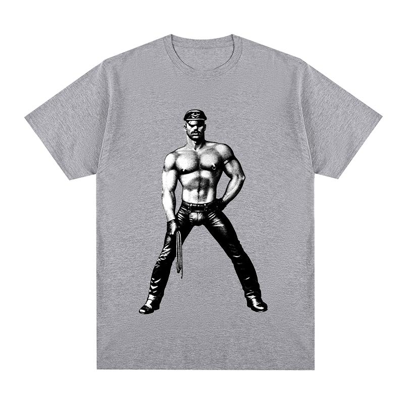 

Tom of Finland Art LGBT GAY Rainbow COWBOY Cops Boyfriend T-shirt Cotton Men T Shirt New TEE TSHIRT Womens Tops L