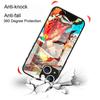 Glass Phone Cover Case for iPhone 17 Pro Max 11 16 15 Plus 8 Air 13 XR 12 14 OneS P-ieceS Luffy Zoro