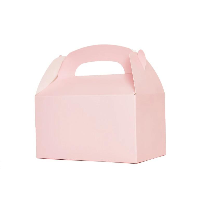 20pcs Christmas Handheld Cake Box Gift Packaging Box Baking Candy Box Party Supplies Holiday Present Storage Box for Small Gifts