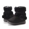 Children's Shoes, Fur Ball Snow Boots, Thick Children's Boots, Warm Cotton Shoes