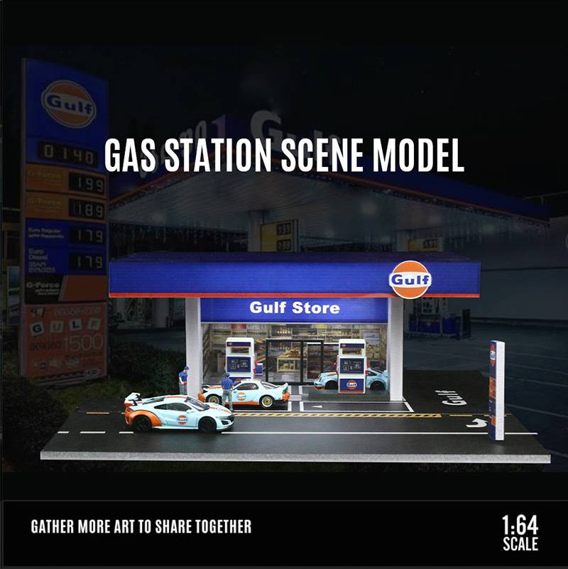 1:64 Scale Parking Lot Background Storage Cars Display Boxes for Diecast Car Figures Mini Dolls (figures and Cars Not Included)