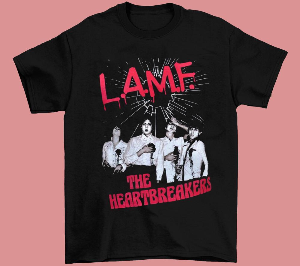 

JOHNNY THUNDERSThe Heartbreakers LAMF Black Unisex Size S234XL Shirt AE150 Unisex T-Shirt XXXL