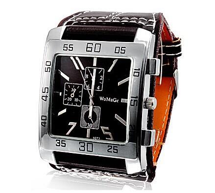 Fashion Square Watch Women Super Big Watches White Wide Strap Quartz Wristwatches Womage Casual Ladies Watches Reloj Mujer