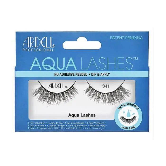 Falsche Wimpern - Ardell - Aqua Lashes 341 - Schwarz - Anwendung ohne Kleber - Ideal für Anfänger