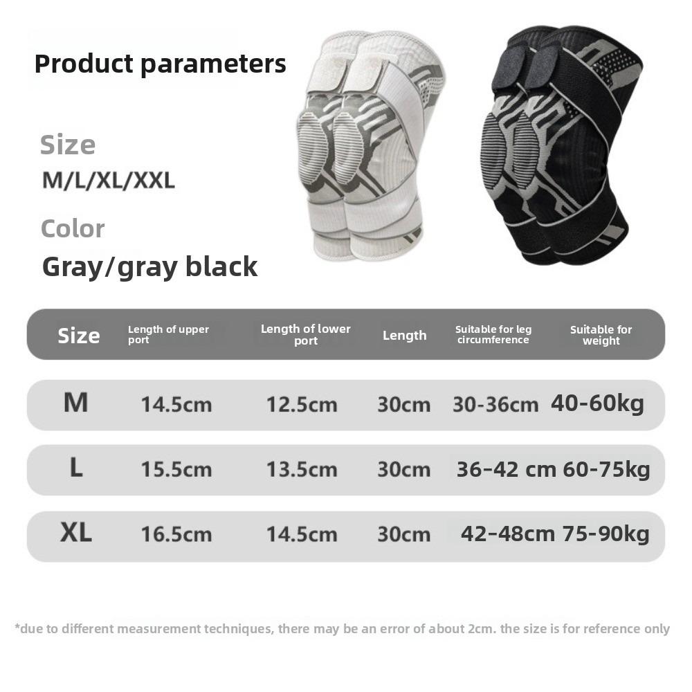 Elastic Knee Support Braces Knee Pads Breathable Elastic Sport Bandage Compression Injuries Protection Knee Protector