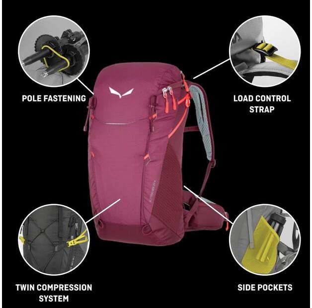 Backpack Salewa Alp Trainer 20 Syrah (00-0000001262-1570)