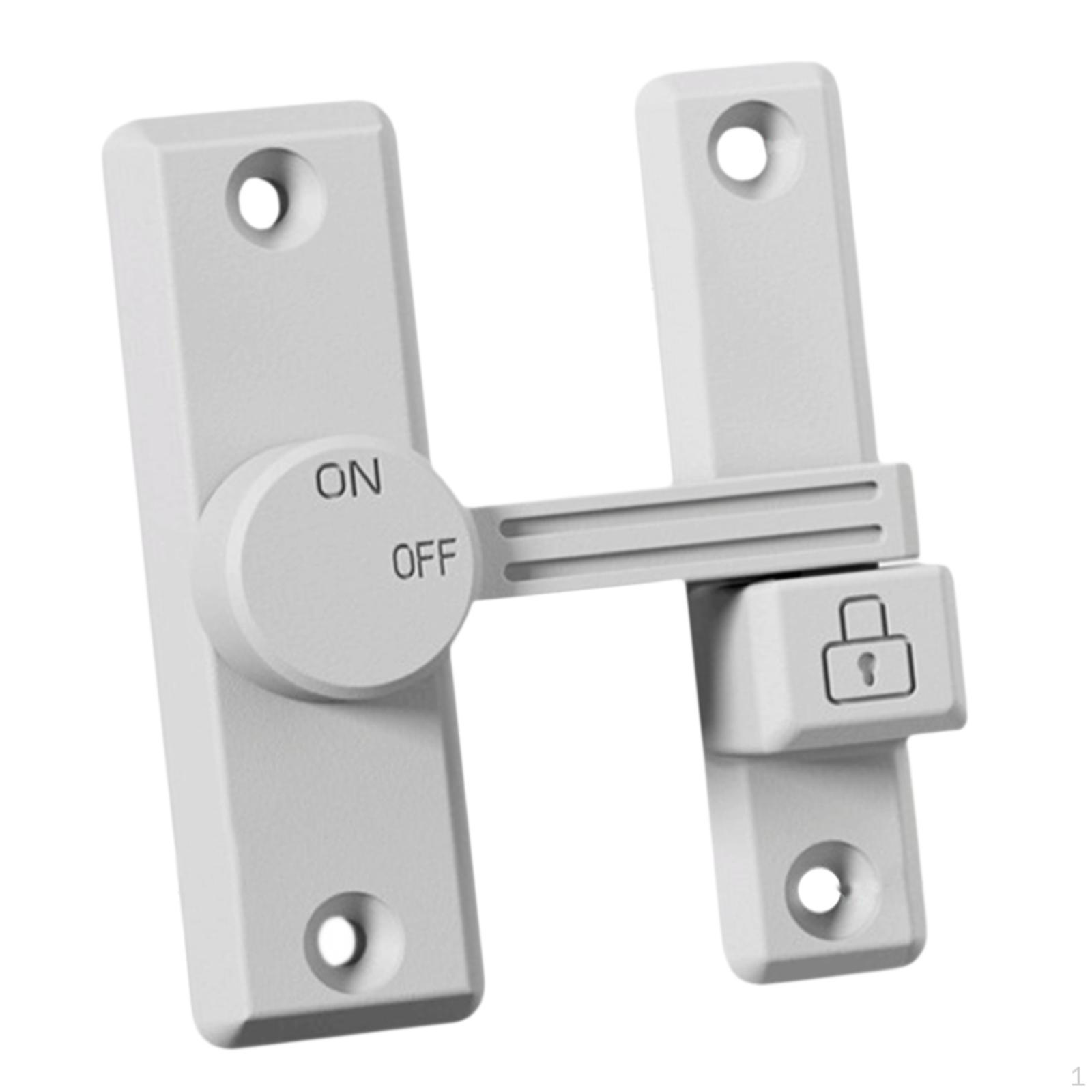 

Дверная защелка, дверной болт, раздвижной для ворот, домашних шкафов, отеля белый