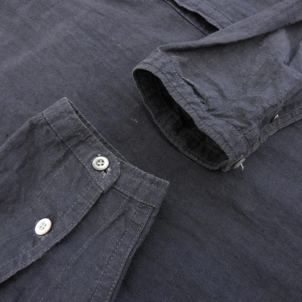 Veritecoeur Women's Linen Shirt Dress, Charcoal Gray, Size F (VC-1254) dress F Charcoal grayUsed