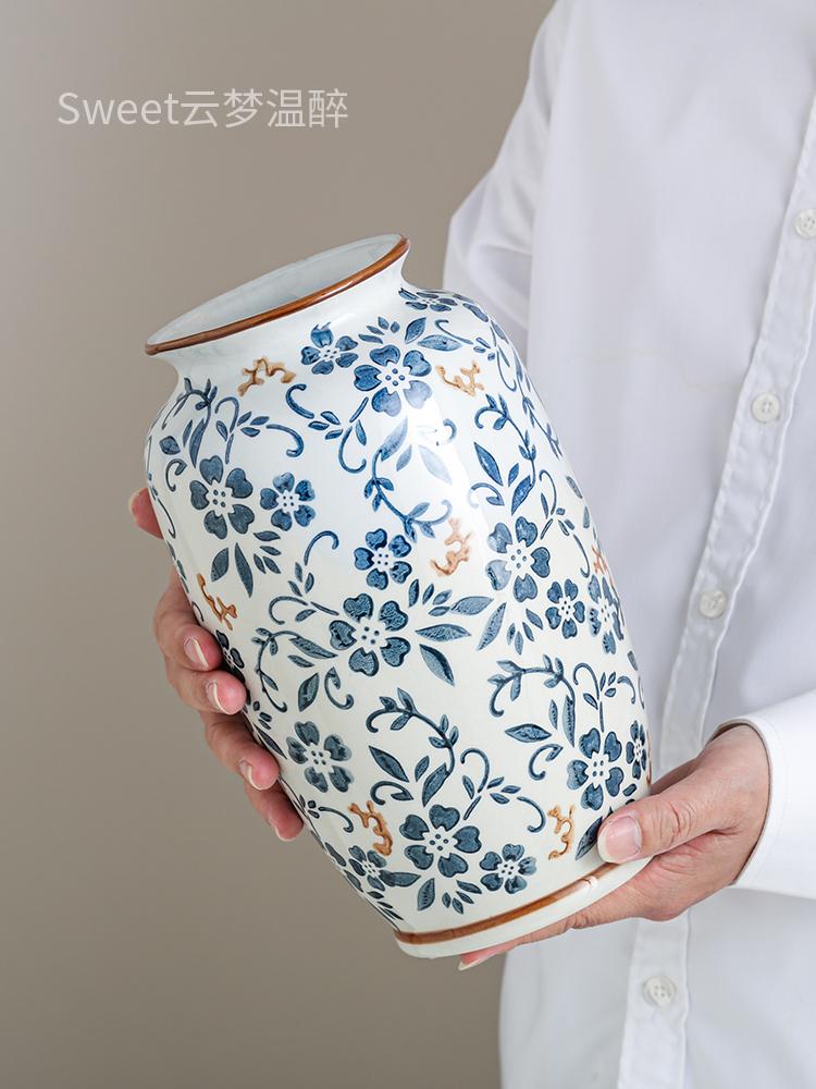 Plant Pots Table Decoration Ornaments Flower Arrangement Ceramic Vases Room Aesthetic Decor