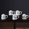 Chaxun White Porcelain Tea Infuser Mug