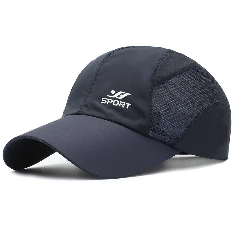 Spring Summer  Sports Hats Men's Sun Hats Outdoor Quick Drying Fabric Baseball Net Caps Sunscreen Breathable Caps