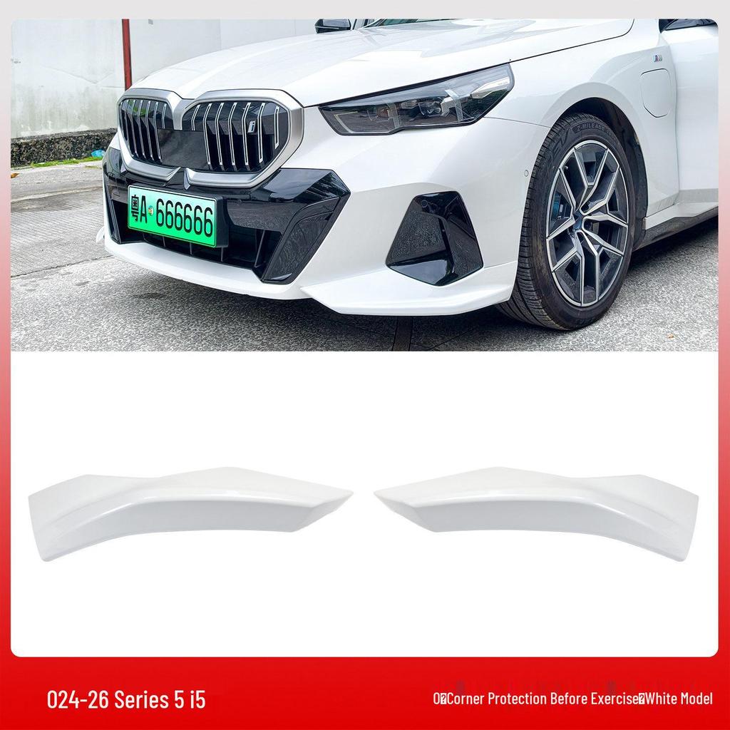 BMW New 5 Series i5 Front & Rear Bumper Protector Kit - Black Warrior Edition