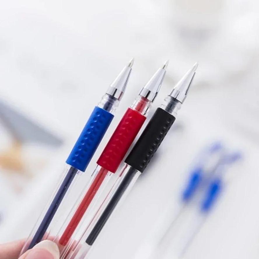 20 Pcs Smooth Writing Black Blue And Red Ink 0.5mm Pen Student Gel Pen Office Stationery And School Supplies Wholesale