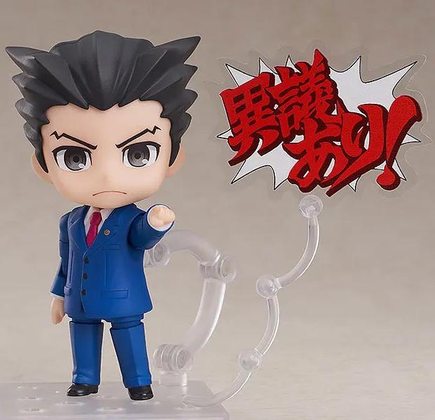 

[USED] Ace Attorney Ryuichi Naruhodō Cute Nendoroid Figure 1761 with Box