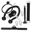 9Pcs/Set DIY Fitness Equipment Set Home Exercise Arm Strength Training Rope Pulley System