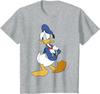 Disney Mickey and Friends Donald Duck Traditional Portrait T-Shirt New Couple Unisex Cartoon Men's Women Cotton Tee Casual Tops