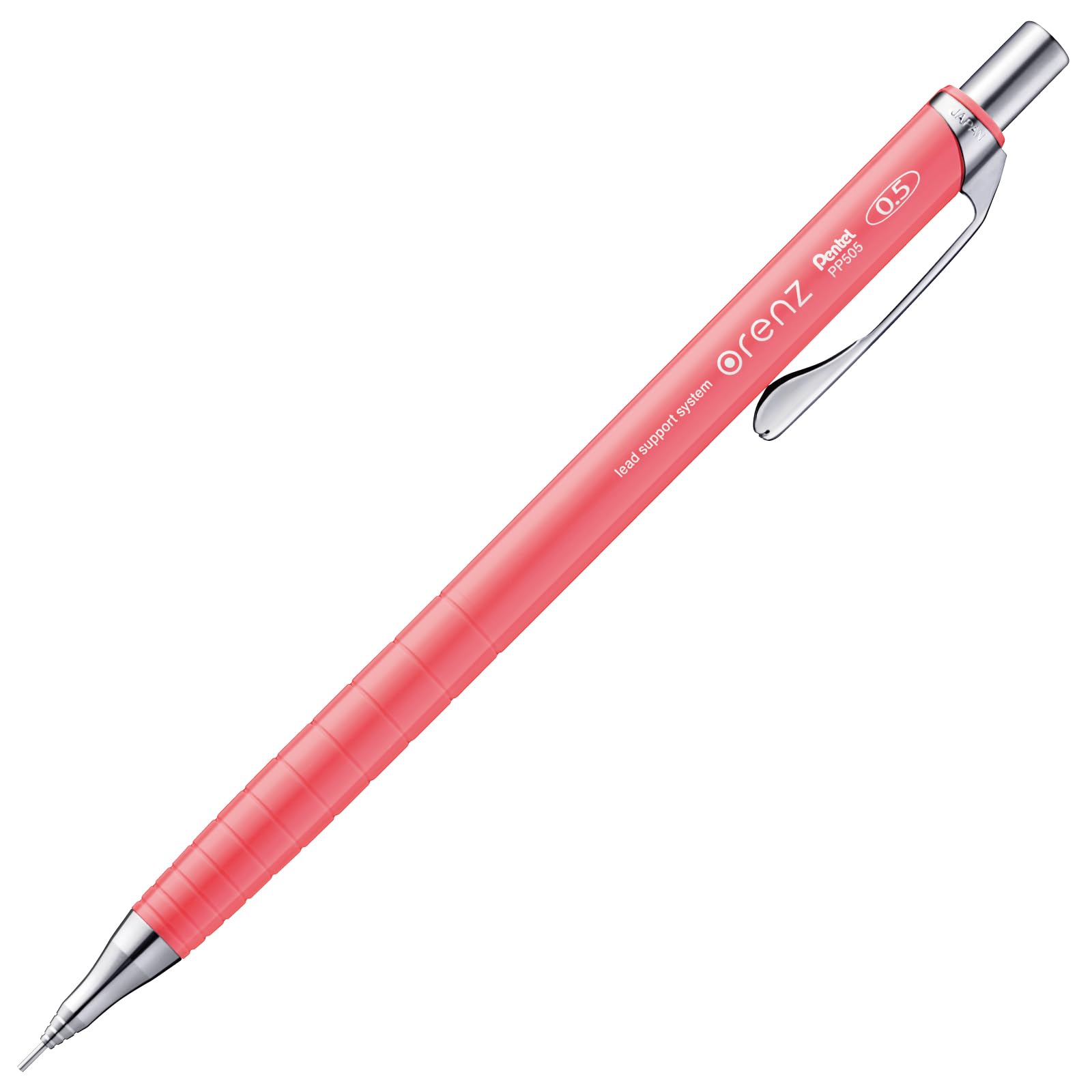 

Pentel Orenz Mechanical Cherry 5 Pencil, 0.5mm, Red, Pens, XPP505-GB