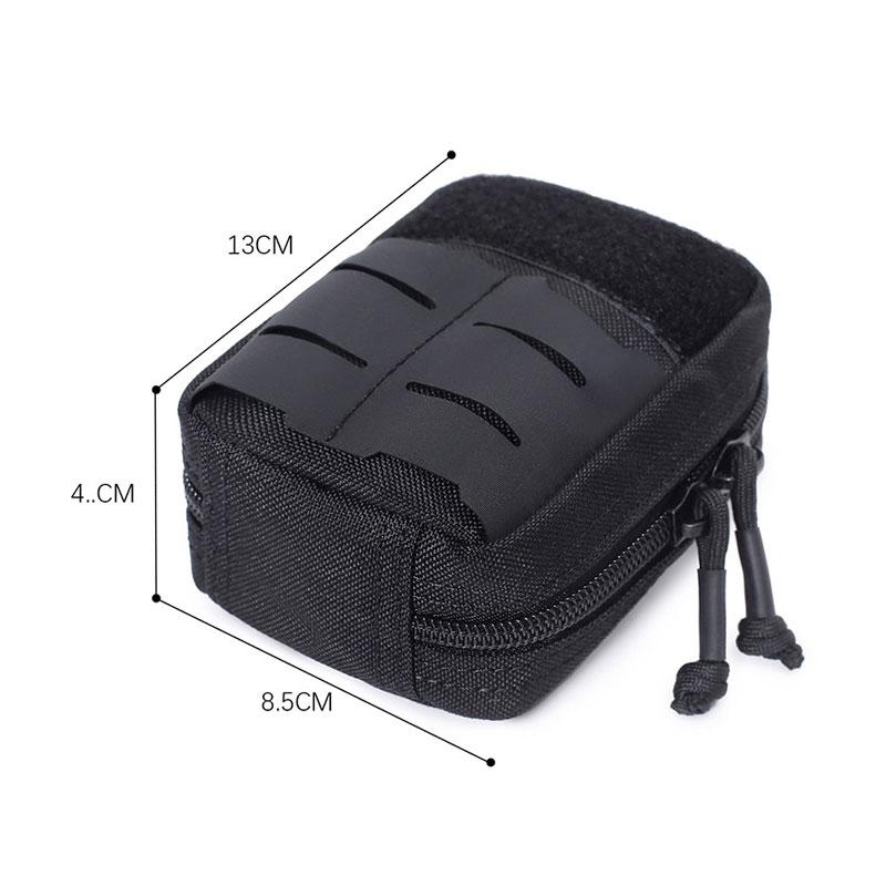 Outdoor Mini Medical Molle Waist Bag Survival Tool First Aid Storage Pack Pouch Camping Hunting Coin Pouch