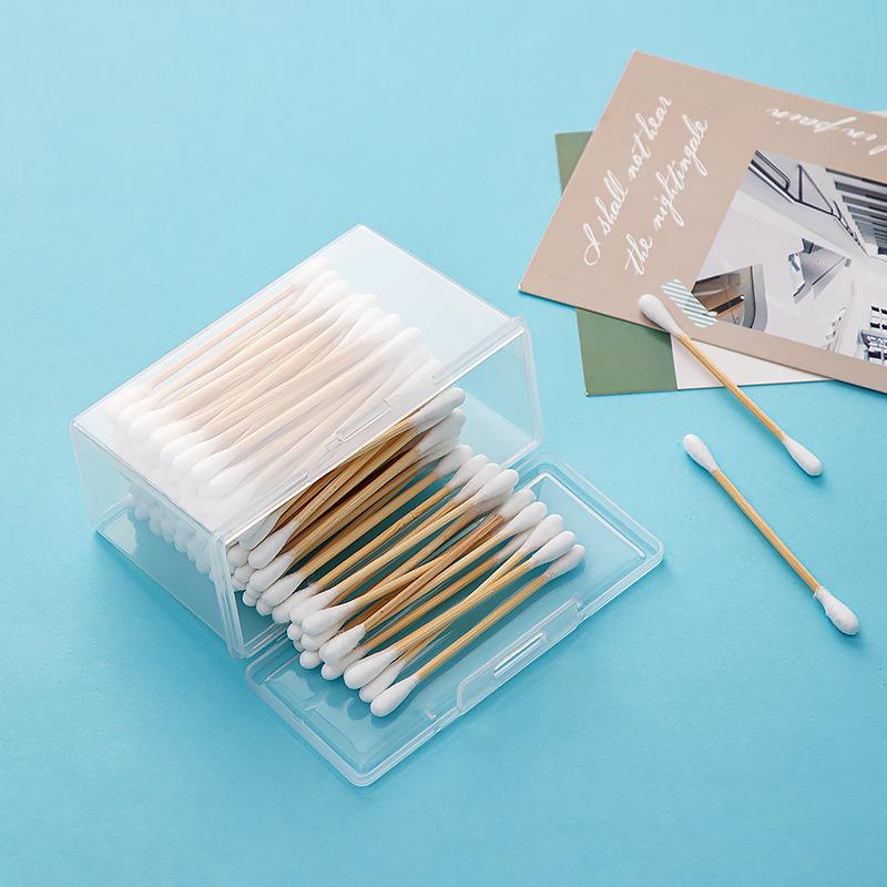 Compact Travel Toothpick and Cotton Swab Holder: Portable, Simple Design for Dental Floss and Toothpicks, Ideal for Restaurants and On-the-Go Use