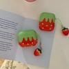Cute Exquisite Red Strawberry Suitable For Apple AirPods 4 3 2 1 Pro Bumper Soft Case Headphone Protective Cover White Polka Dot