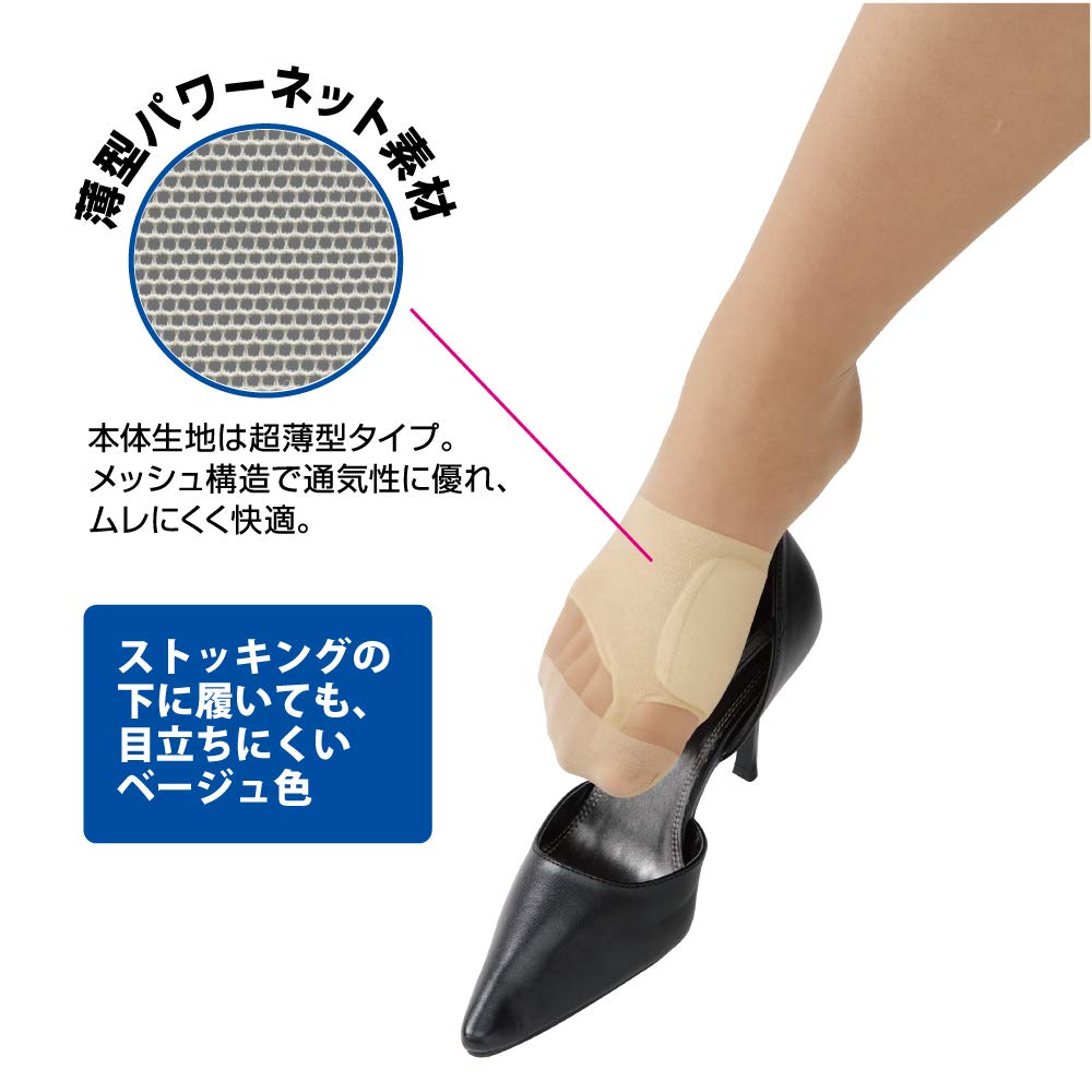 Sorbo Hühnerauge Super Mesh Größe M Stütze, Dünn, Beige, (Links)