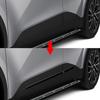 For Toyota CHR C-HR 2024 2025  ABS balck Side Door Body Molding Line Cover Trim Protector Exterior Decoration Accessories