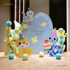 Baby Full Moon & 100 Days Celebration Decor Set - Snake Theme with Balloons for Boys and Girls