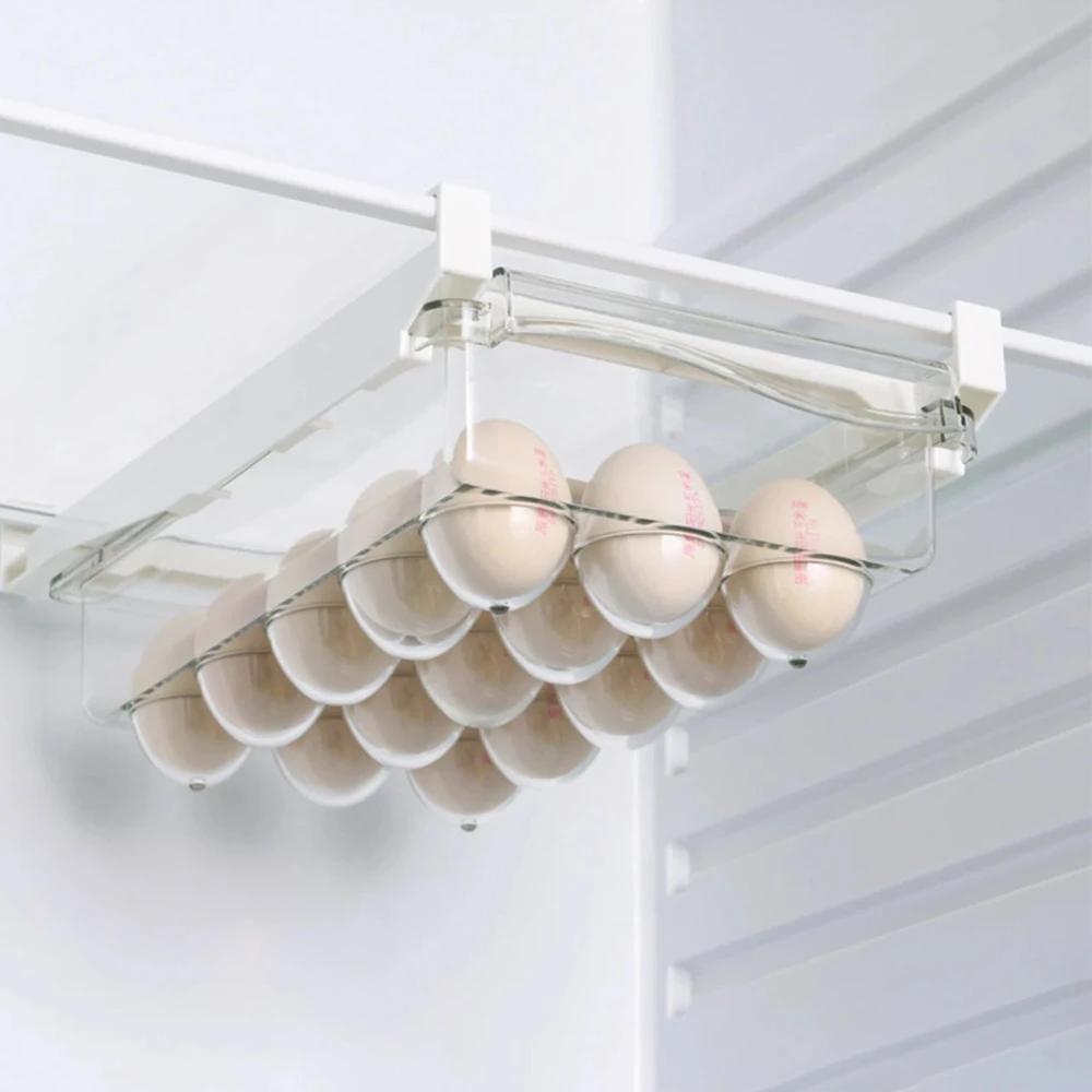 Kitchen Refrigerator Drawer Storage Box Hanging Basket Hanging Eggs Inside Kitchen Vegetable Preservation Storage Box