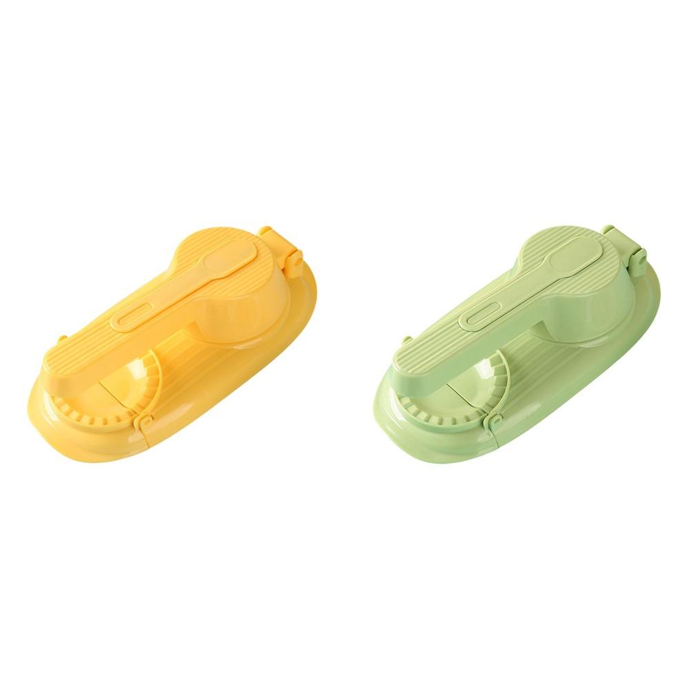 2PCS Plastic Dumpling Wrapper Mold Efficient Dumpling Skin Maker 2 in 1 Dumpling Maker  Easy To Use 1 SET