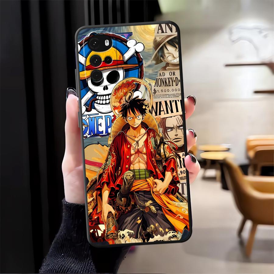 Funda Phone Cover Case for Moto S30 Pro Edge 20 30 X30 Pro Anime Luffy Zoro