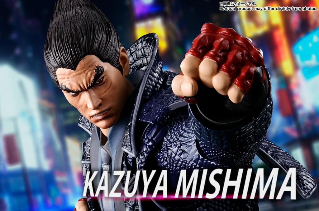 TAMASHII NATIONS TEKKEN 8 Tekken 8 Kazuya Mishima approximately 150mm painted movable figure S.H.Figuarts PVC&ABS