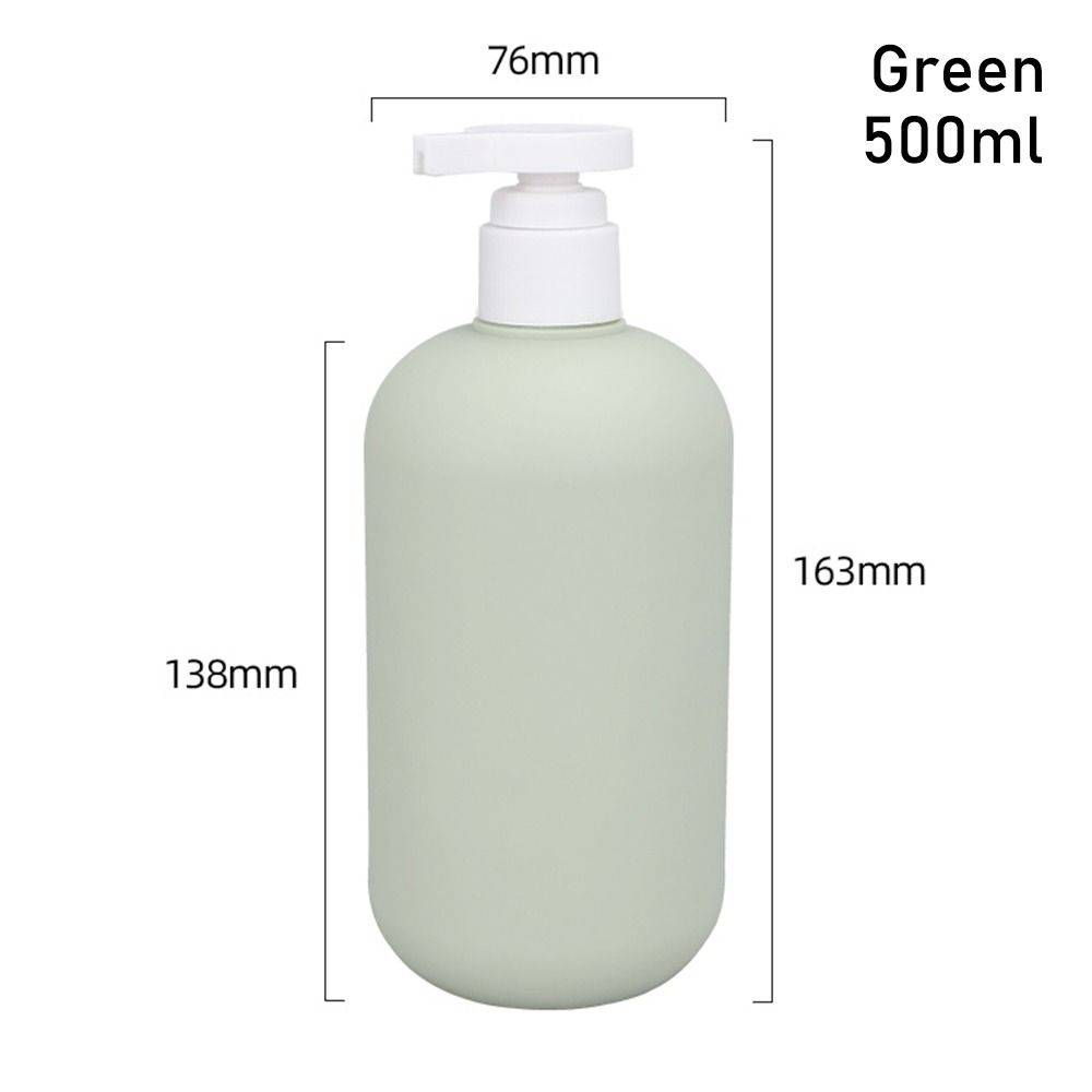

1 шт., гель для душа, лосьон для мытья тела, дорожный аксессуар, косметический контейнер, дозатор, бутылки green 500ml