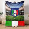 Italia Print Flannel Blanket High Quality Warm Comfortable Cover for All Seasons Perfect for Gifts Home Decor