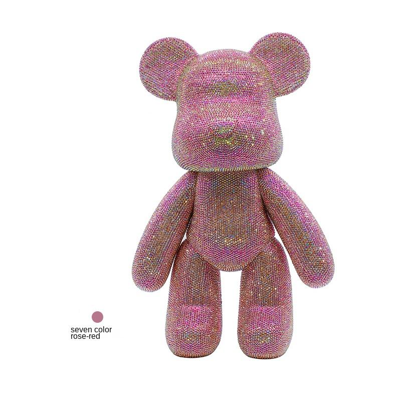 Creative 5D Diamond Art Painting Bear Kawaii Accessories Aesthetics Room Decoration Statue Desk Handmade Gift Home Decoration