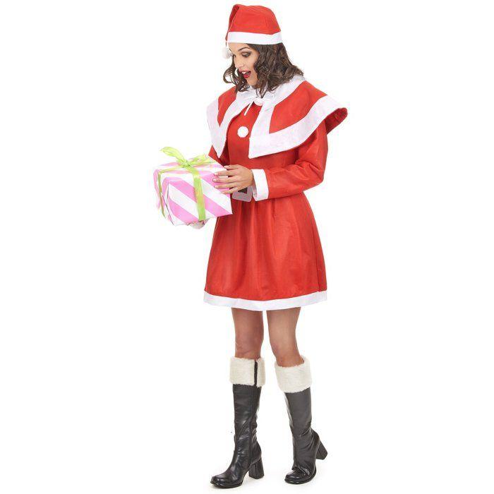 Déguisement Mère Noel adulte taille M/L