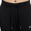Nike Solid Color Knitted Sports Pants Women Bottoms Black DJ0772-010