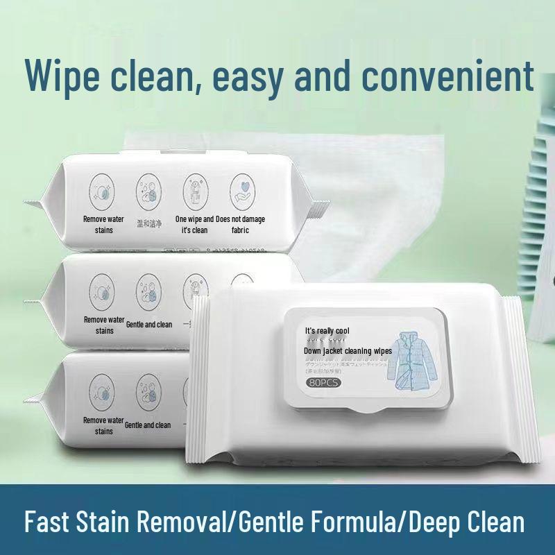 

Newcomer Exclusive: Dry Cleaning Stain Remover Wipes for Down Jackets - No Wash Needed