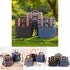 Ice Cooler Bag With Double Layer Insulation For Outdoor Picnics Travel And Food Preservation