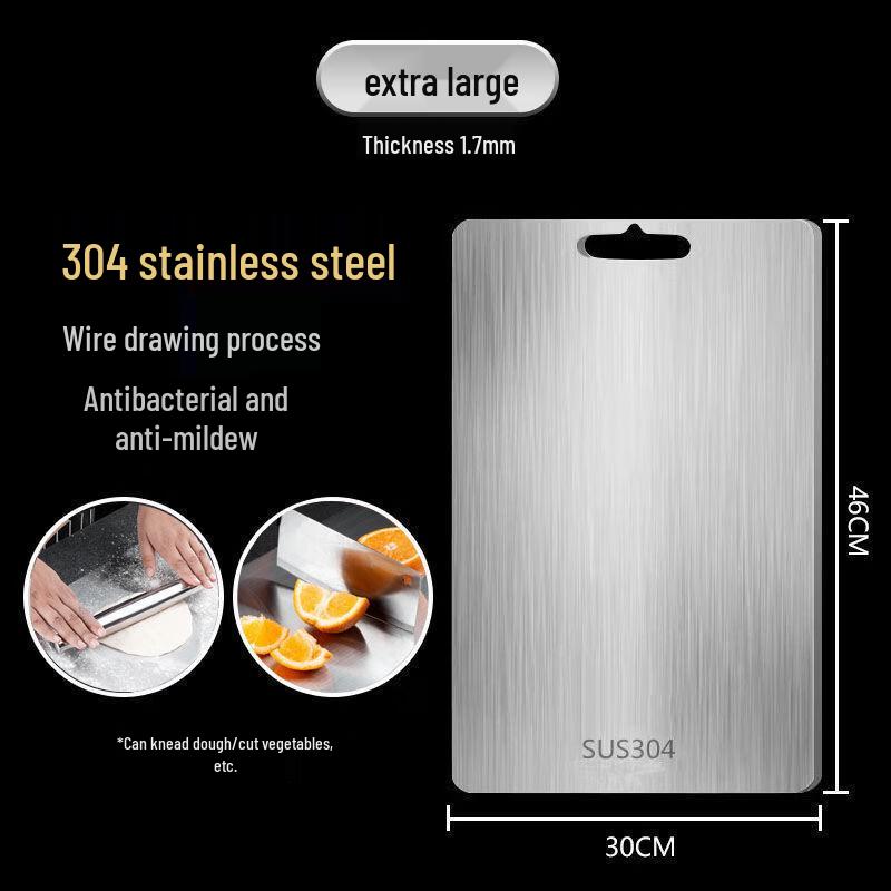 SPACEXPERT 304 Stainless Steel Chopping Board