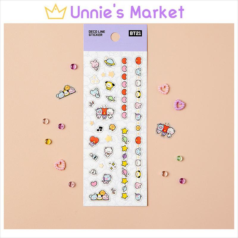

Наклейка BT21 Decoline + подарок в подарок