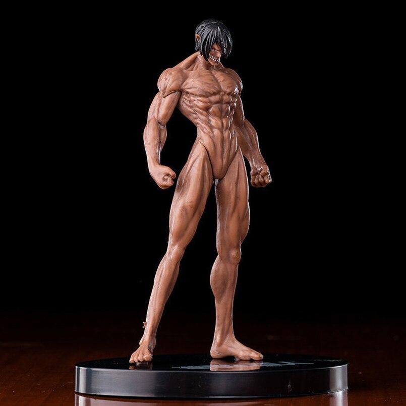 15cm Anime Attack On Titan Figure Mikasa Ackerman Reiner Braun Eren  Pvc Action Figure Toys Collectible Model Toys Kid Gift