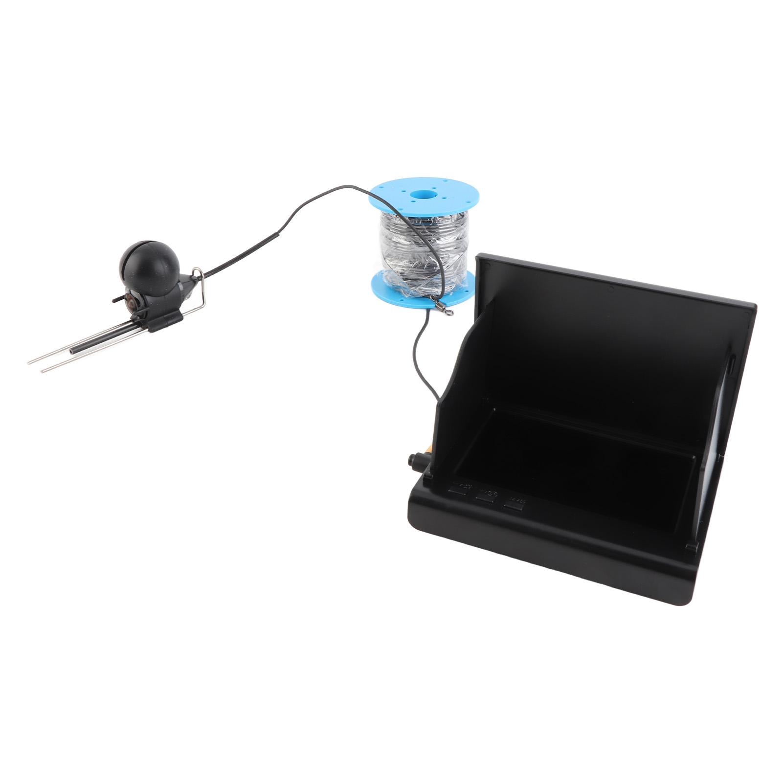 

Рыболокатор Профессиональный 4.3-дюймовый IPS HD экран Подводный рыболокатор камера для рыбалки на лодке Море 30m/98.4ft Tensile Fishing Line