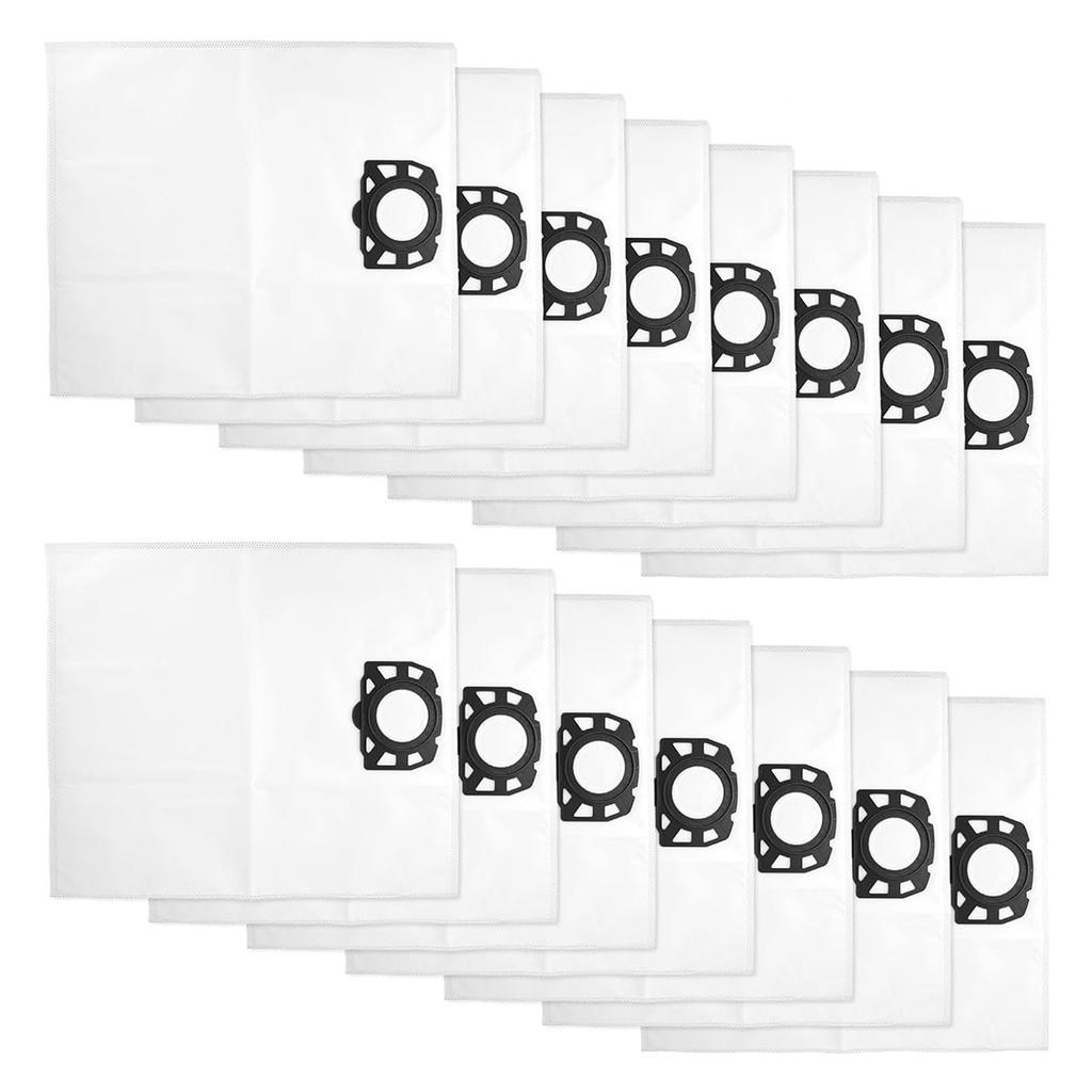 Set aus 6/15 Praktischen Staubbeuteln Einfache Installation Staubsaugerbeutel Vliesstoff Filtration Staubauffangbeutel für WD4 WD5