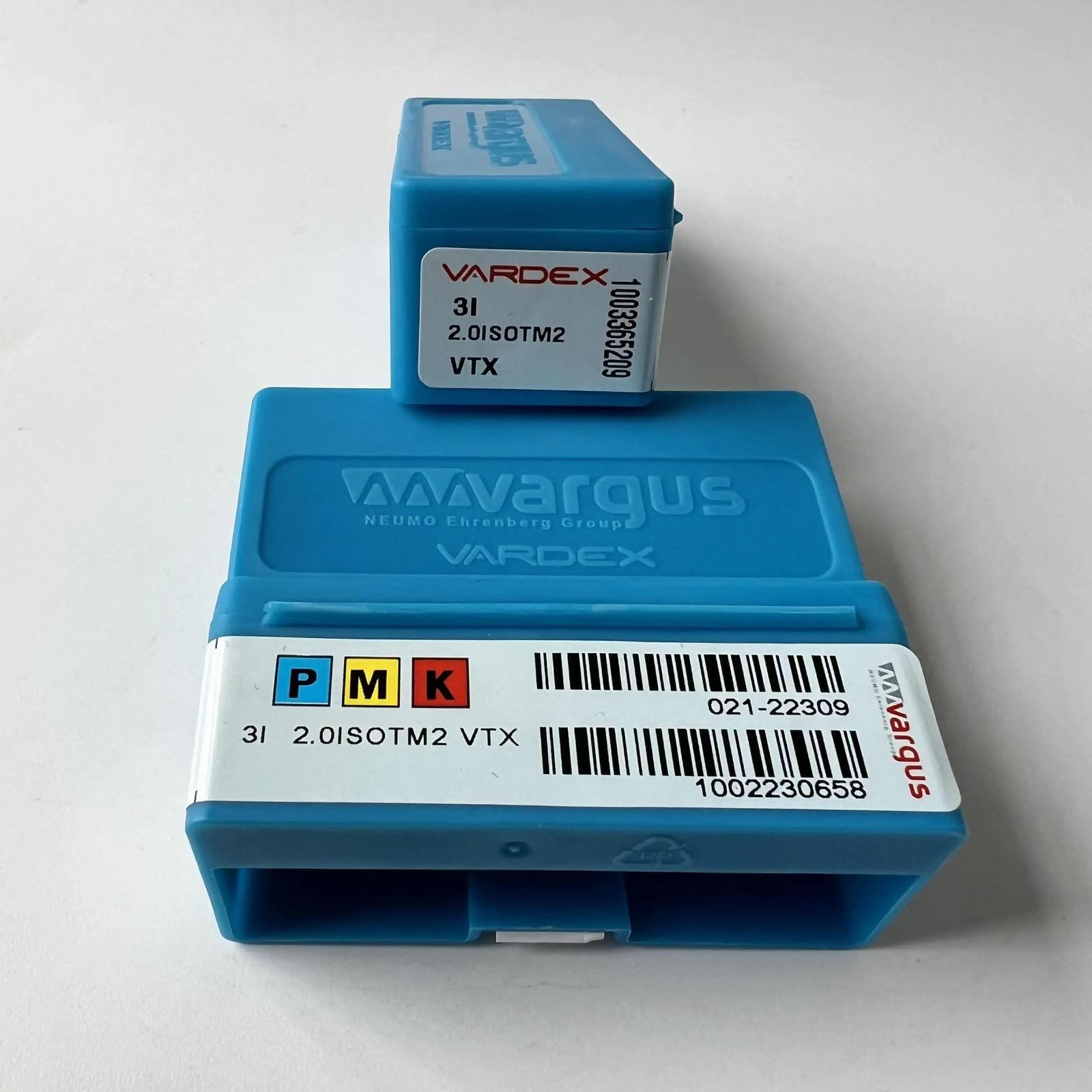 

Original / 3I2.0ISOTM2 VTX / Industrial indexable Carbide Inserts 10 Pcs