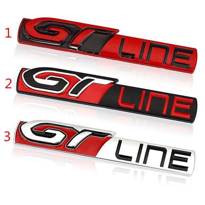 Autosticker GT Line voor Peugeot GT RCZ 308 508 3008 5008